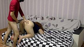 Milf Masturbates Desperately Then Punished With Anal In All Holes Garage