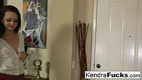 Skinny Kendra's Hardcore Facial Cumshot Blast