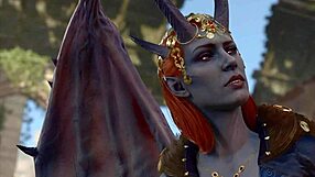 Baldur's Gate 3 full naked playthrough captures Mizora's raw monster penis seduction sex scene no mods