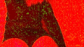 emo girl shows off her huge perfect ass