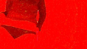 emo girl shows off her huge perfect ass