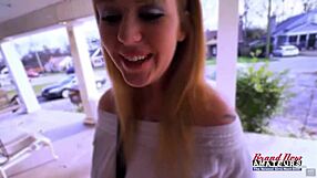 aw stacie the lovely blonde gives sloppy deep bj and hot rimjob for holiday fun