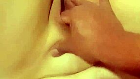My French amateur teases with solo masturbation in european style.