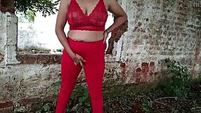 stepmom fucked lovingly in jungle after dad left