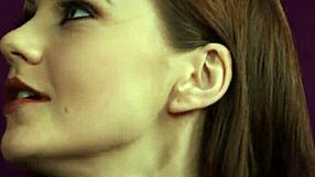 BRITISH LEATHER BABE SUCKS MALEDOM COCK for FACIAL CUMSHOT BLAST!