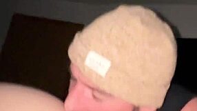 caught her fat tits ass licked outdoors snow doggystyle then multiple cumshots on pussy