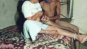 desi indian college girl sneaks into stepbro's dorm for hot roommate sex after bath