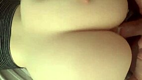 petite brunette baby aurica's big black cock pov feet doggy creampie pounding