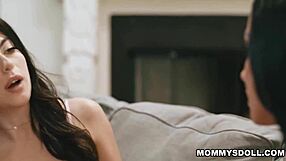 hey stepmom jennifer white's like ok i'll do anything... ends up tribbing gal ritchie hard