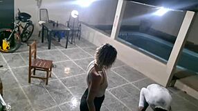 Lucky Beggar Rips Clothes Fucks Blonde Lady After Recyclables Ask