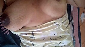 hot latina milf wakes horny nipples hard wet pussy rapid creampie fuck!
