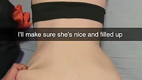 skinny cheating snapchat whore wife bred doggystyle with slaps and screams by bull