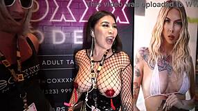 tokyo lynn's flirty asian model interview at miami exxxotica booth