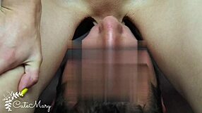 my facesitting floods best friend's face with massive squirt orgasm