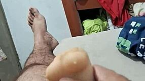 Exhibitionist flashes her way to intense orgasm in public tease