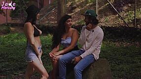 Seeking monster cock for outdoor threesome fuck with my girlfriend