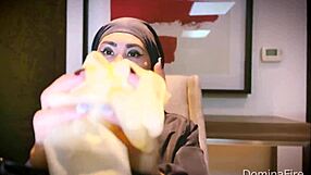 NURSE'S LATEX GLOVES TEASE PATIENT IN HOSPITAL FETISH ASMR!