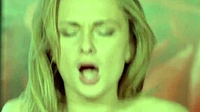 Slim Danish blonde couple kisses erotically before deep sensual fucking