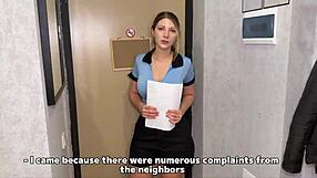 policewoman finds huge cock under pants instead of evidence