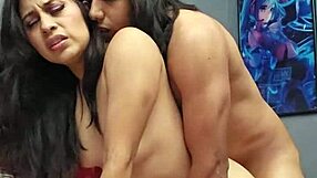 Horny big ass housewife creampied after muff dive and hard pussy pounding