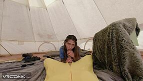 VR Asian Babe Katara Deepthroats Aang Monster Cock Cosplay Parody Pt 1