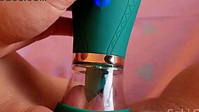 petite latina girlfriend moans intensely testing sucking vibrator orgasm