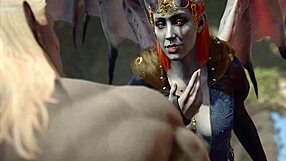 Baldur's Gate 3 full naked playthrough captures Mizora's raw monster penis seduction sex scene no mods