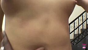 A Black Shaft Smashes Slutty Blondes' and Brunettes' Cunts Hard