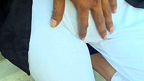 desi village beauty's tight pussy takes hard outdoor pounding