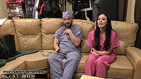 wanna become her patient as nurse blaire celeste gets blasted with hot jizzcasso all over?