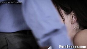 EROTIC STEPDAUGHTER ASSFUCKED HARD IN SPOONING POSE!