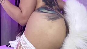 fuck yes naughty curly croatian kitten splits tongue masturbates with svakom toy