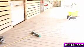 Cowgirl's Tight Pussy Bounces Wild on Cowboy's Massive Cock Ride!