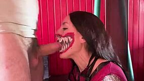 Mileena's hairy pussy creampied in ripped Mortal Kombat cosplay