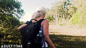 Model Tori Cummings Fucks POV with Deepthroat Blowjob and Tittyfuck Outdoors