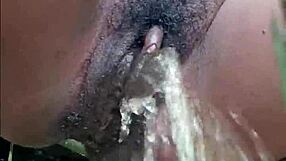 hey ebony whore wanna see my wet hairy pussy public outdoors?