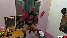 Voyeur films Danny Hot's explicit pounding, big cock in ass and pussy making her cum hard multiple times