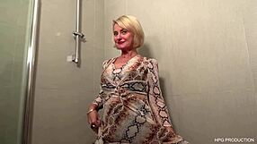 Blonde French Cougar Milf Licks Pussy Wild Creampie Natural Tits Frenzy