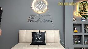 sarah black auditions her skills on camera