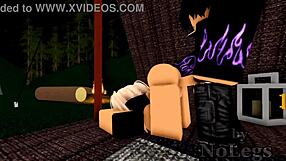 you camping in that roblox tent with a big cock pounding your ass, hot enough?