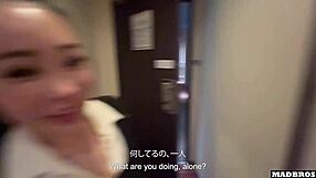 japanese stepmom sneaks pounding from daughter's boyfriend while husband spies