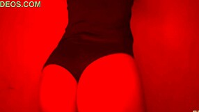 emo girl shows off her huge perfect ass