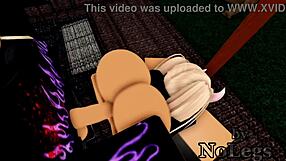 you camping in that roblox tent with a big cock pounding your ass, hot enough?