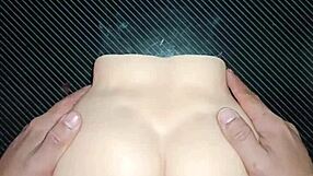 Candy Tests More Positions for Deep Vaginal Creampie