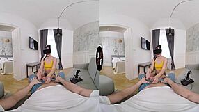 i grab her big tits ass for taboo pov blowjob handjob feels so real vr