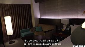 japanese stepmom sneaks pounding from daughter's boyfriend while husband spies