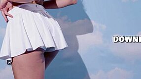 petite pornstar jane wilde strips lingerie slowly posing her small tits naked body undressing