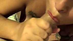 mexican putita sucks verga while client films homemade blowjob