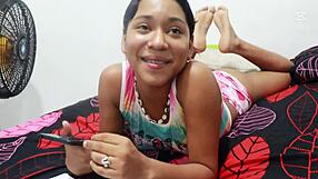 My hot Colombian STEPHISTER comes from school wanting homework help but I say I'll help if she lets me DOGGY her tight teen pussy