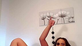 Chinese Balls Stuffed Deep in Pussy Pulled Out Sucked Clean